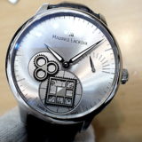 <span class="title">中古品A【MAURICE LACROIX】モーリスラクロア マスターピース ルー・カレ・セコンド Ref.MP7158-SS001-901　2025年正規オーバーホール済み/ストラップ2本付き (2012年11月国内正規)</span>
