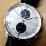 中古品A【IWC】ポルトギーゼ　クロノグラフ  Ref.IW371411　パンダ文字盤 レアモデル  (2004年5月並行)