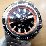 中古品A【ZENITH】ゼニス デファイ エクストリーム ダイバー Ref.95.9600.3620/21.I300　純正別売りラバーストラップ/Dバックル付属  ノンポリッシュ　(2024年9月国内正規)