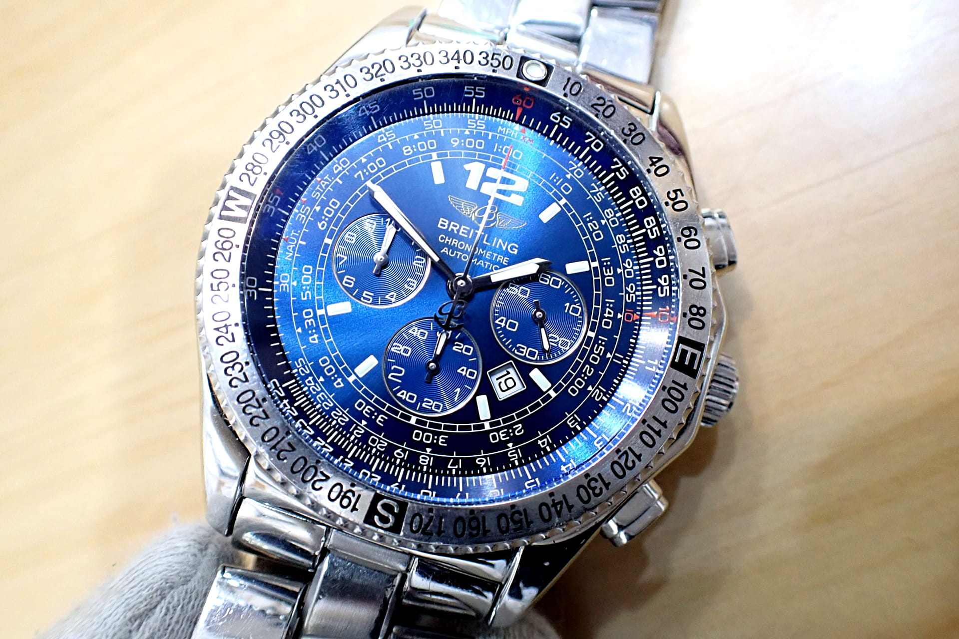 ブライトリング/BREITLING B-2 プロフェッショナル Ref.A42362 クロノグラフ ブルー