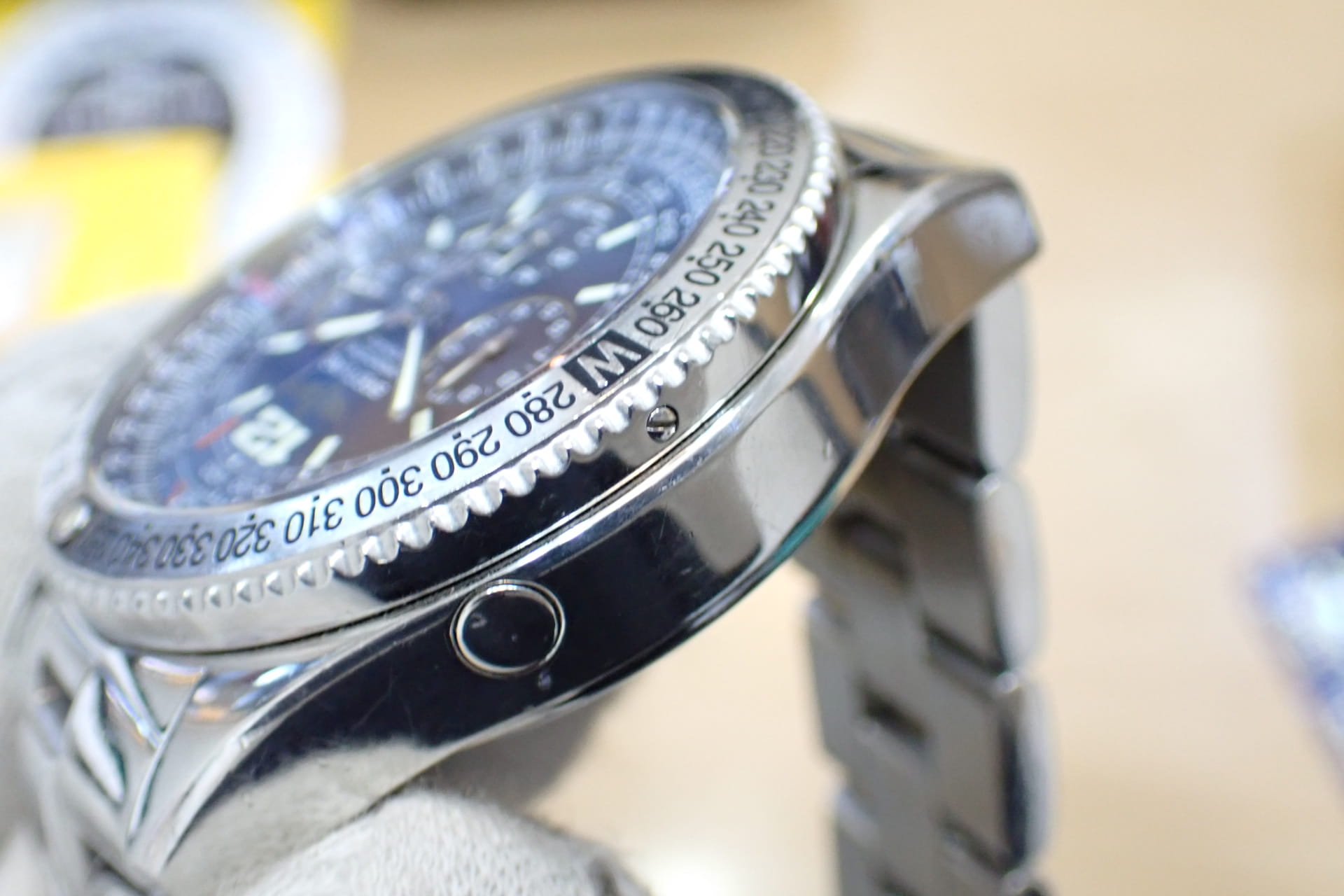 ブライトリング/BREITLING B-2 プロフェッショナル Ref.A42362 クロノグラフ ブルー