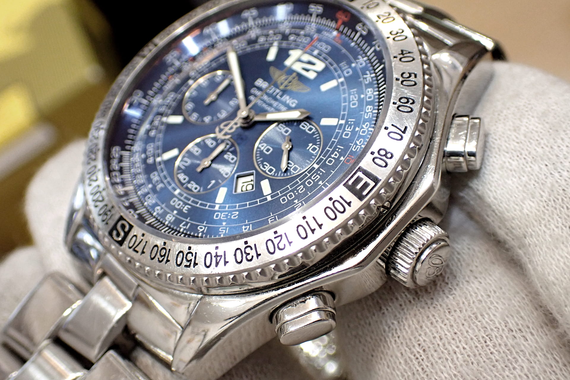 ブライトリング/BREITLING B-2 プロフェッショナル Ref.A42362 クロノグラフ ブルー