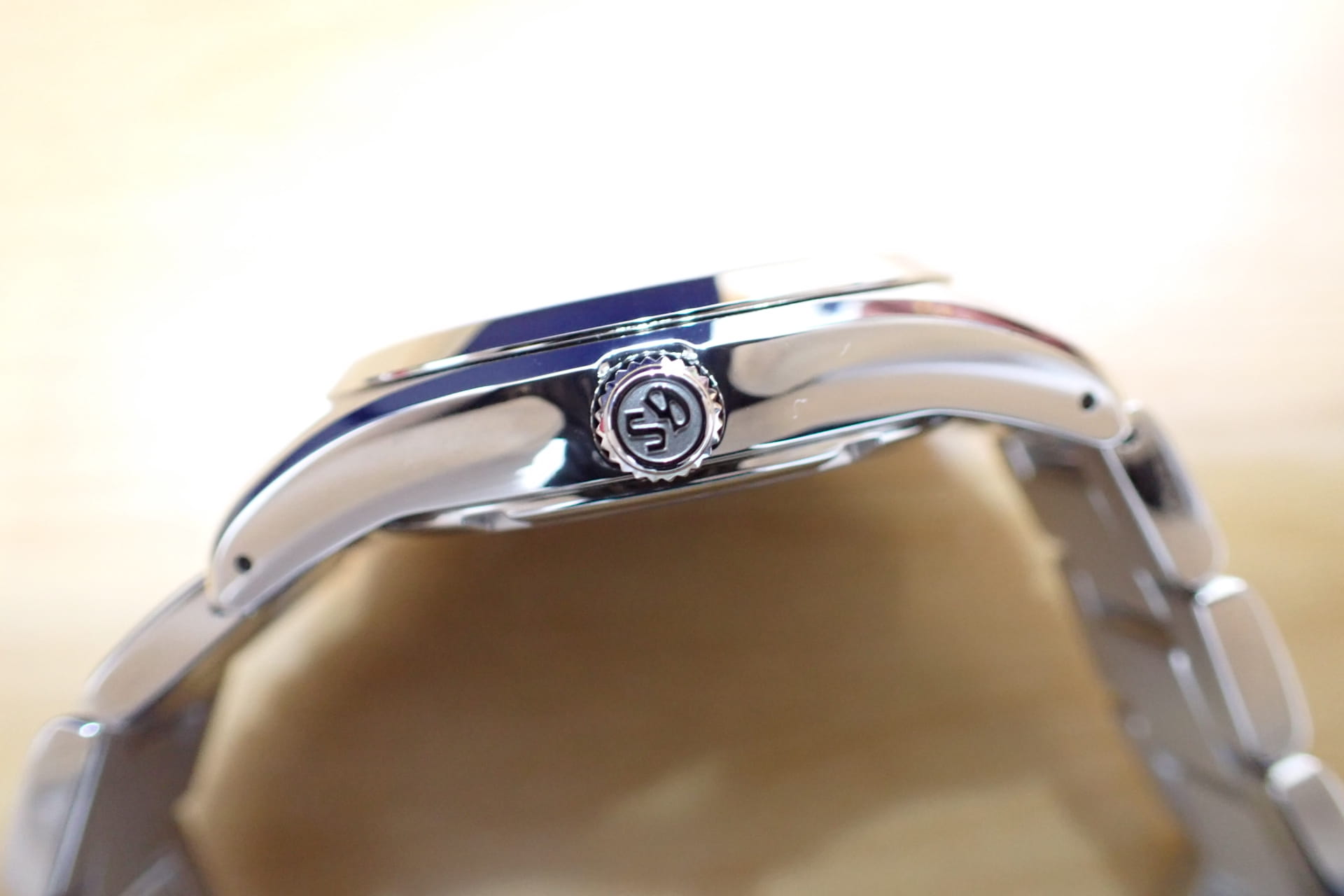 GrandSeiko/グランドセイコー エレガンスコレクション 9Fクォーツ Ref.SBGX261 ブラック 保護シール付き