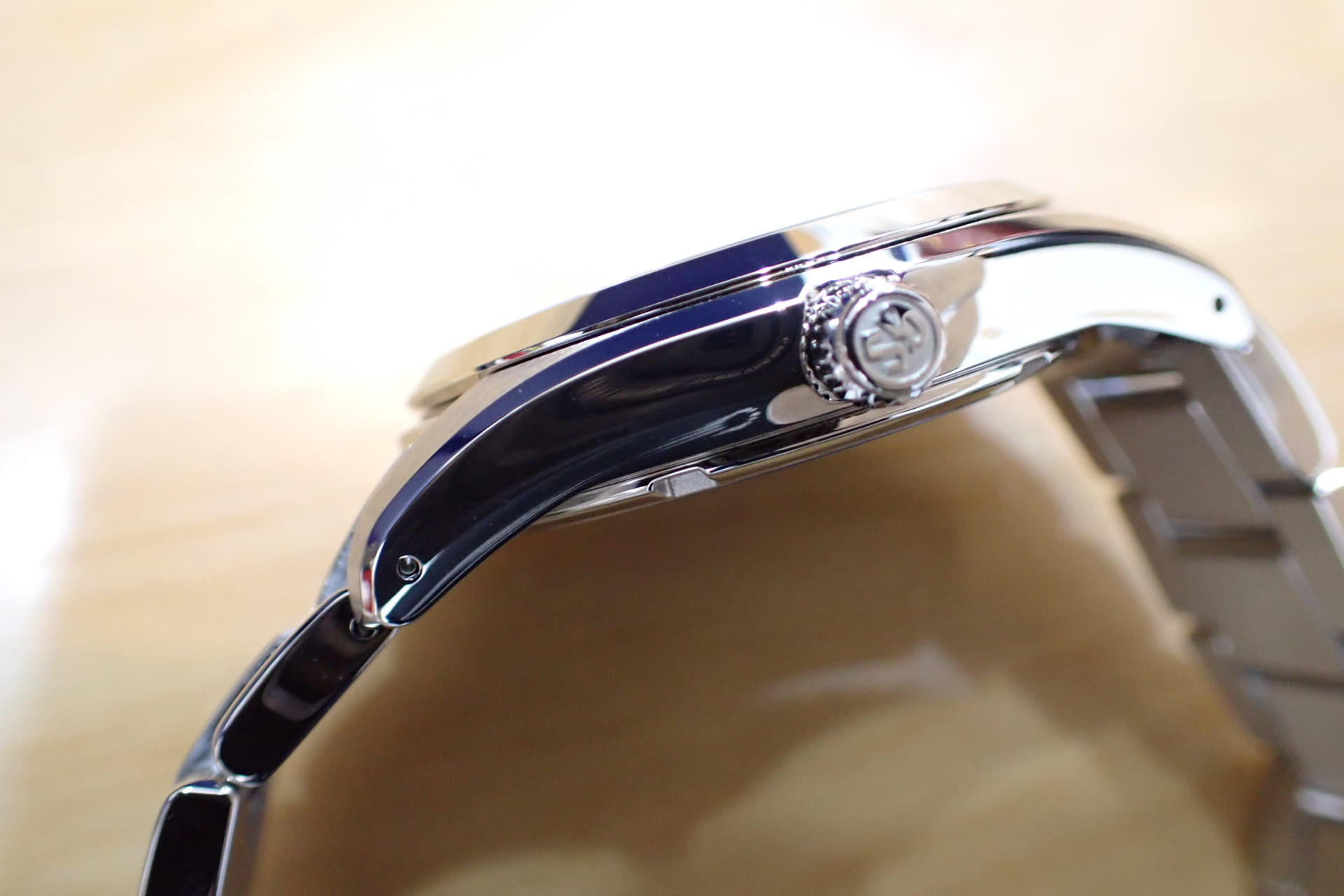 GrandSeiko/グランドセイコー エレガンスコレクション 9Fクォーツ Ref.SBGX261 ブラック 保護シール付き