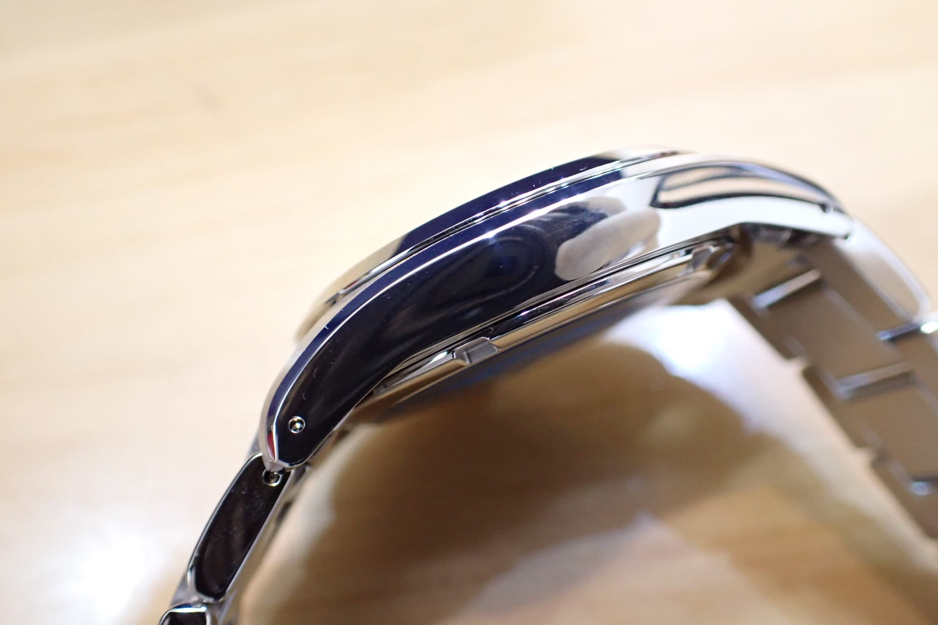 GrandSeiko/グランドセイコー エレガンスコレクション 9Fクォーツ Ref.SBGX261 ブラック 保護シール付き