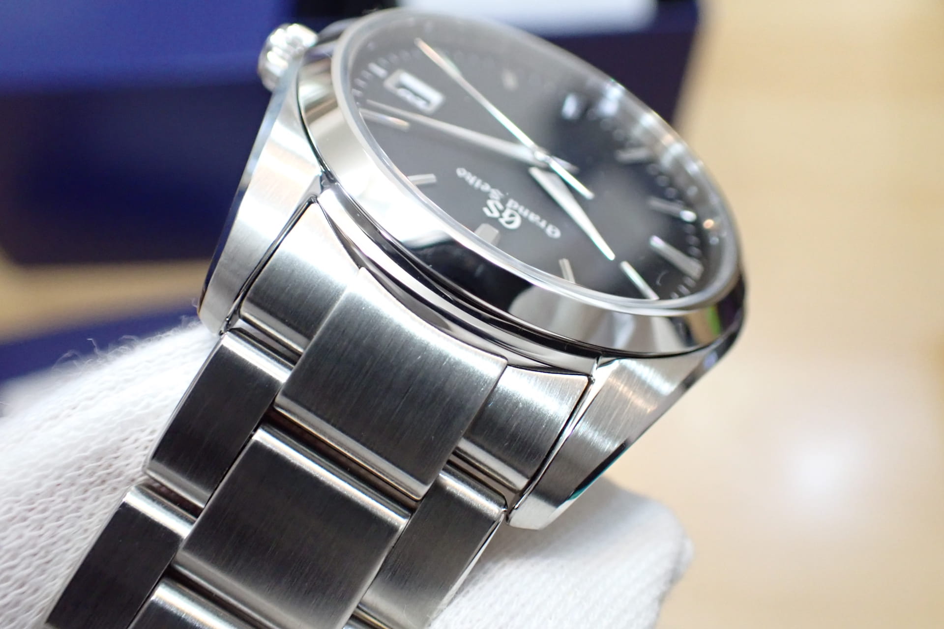 GrandSeiko/グランドセイコー エレガンスコレクション 9Fクォーツ Ref.SBGX261 ブラック 保護シール付き