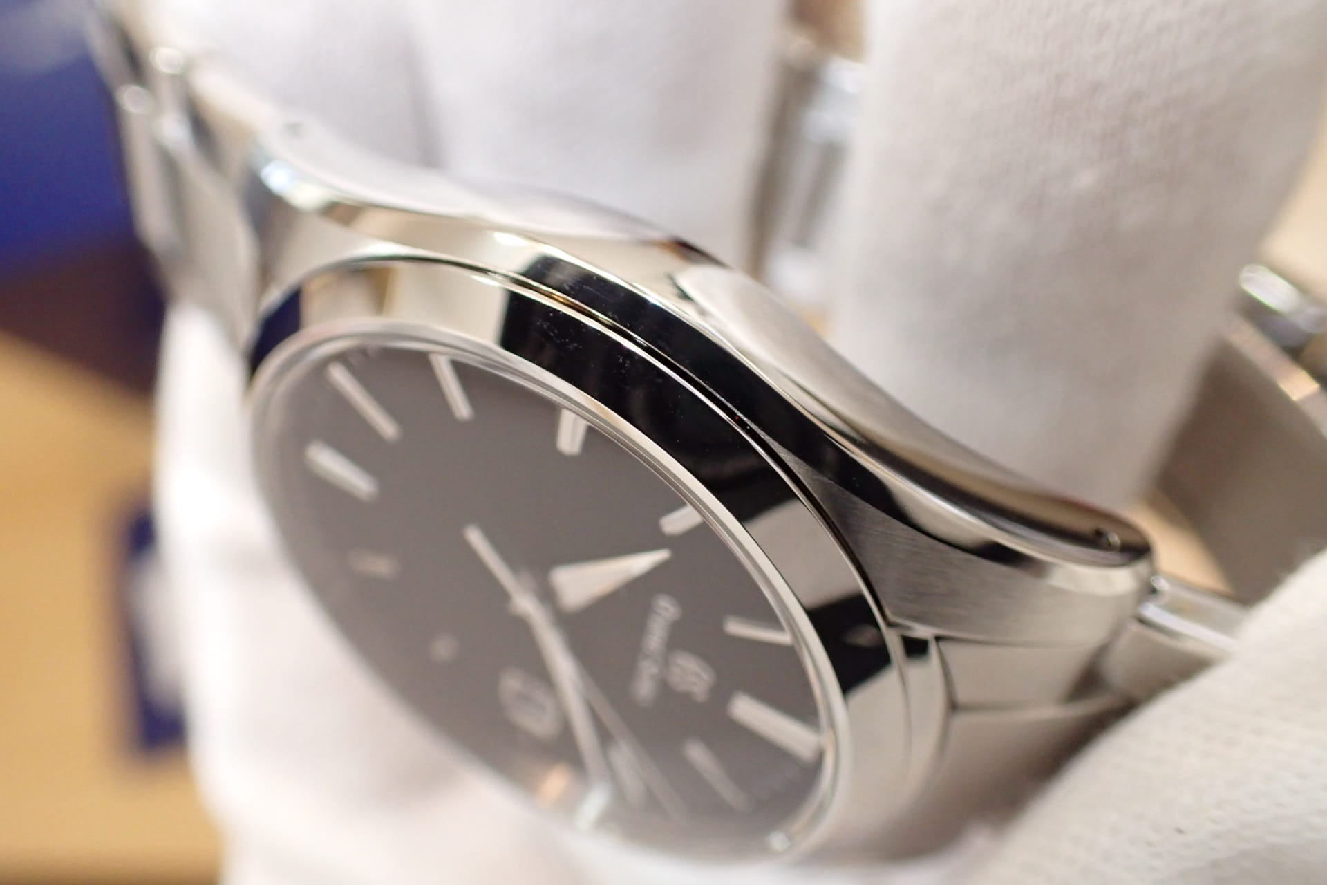 GrandSeiko/グランドセイコー エレガンスコレクション 9Fクォーツ Ref.SBGX261 ブラック 保護シール付き