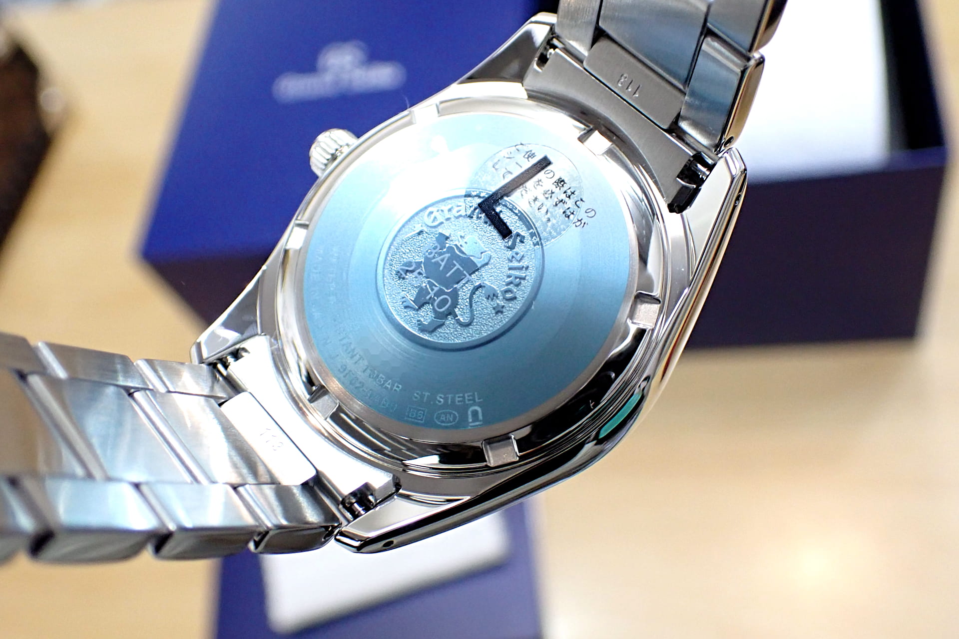 GrandSeiko/グランドセイコー エレガンスコレクション 9Fクォーツ Ref.SBGX261 ブラック 保護シール付き