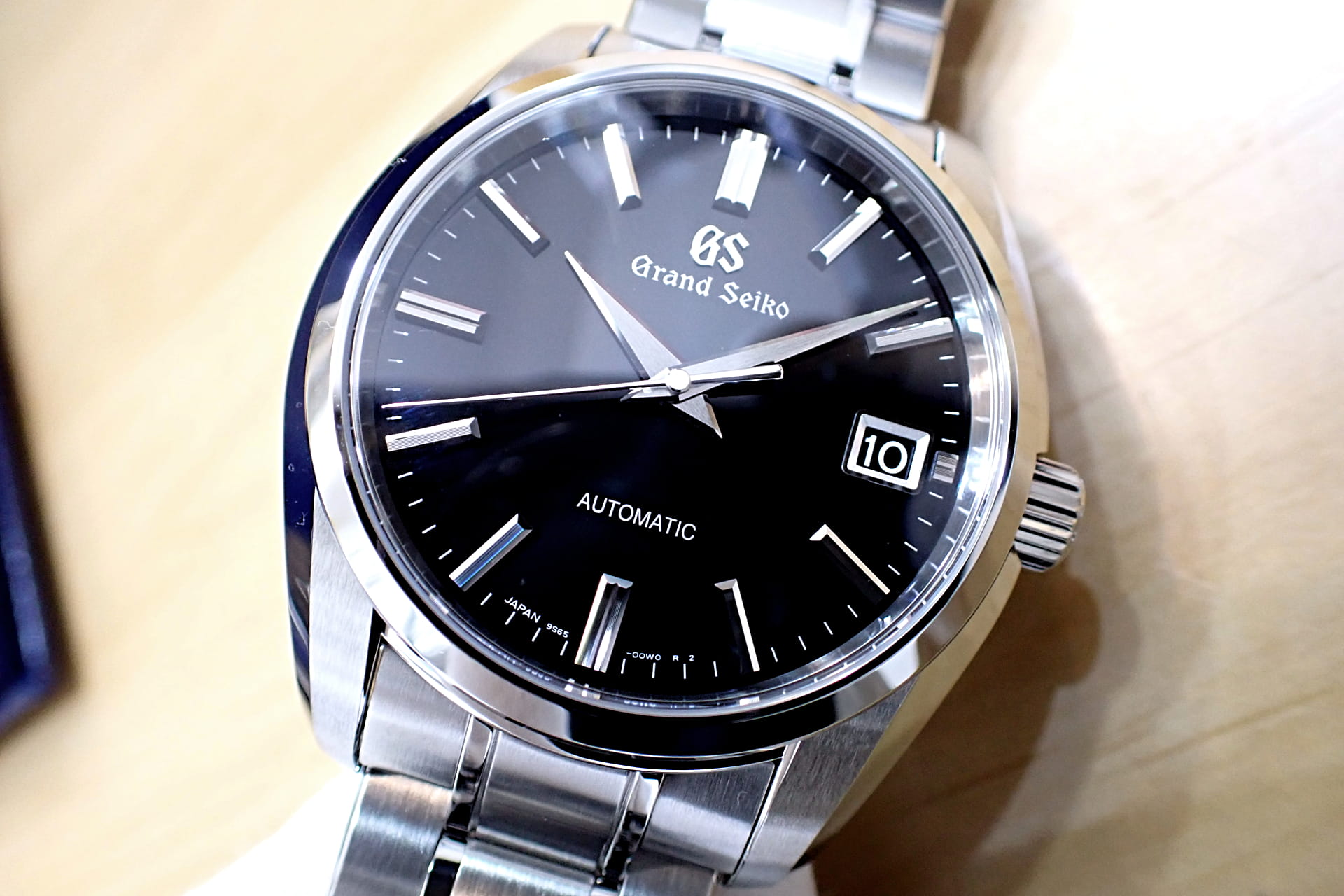 GrandSeiko/グランドセイコー ヘリテージコレクション  Ref.SBGR317　黒文字盤 保護シール付き