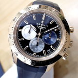 <span class="title">中古品A【ZENITH】ゼニス クロノマスター スポーツ Ref.18.3101.3600/21.R951  K18RG/金無垢 ノンポリッシュ (2024年12月国内正規)</span>