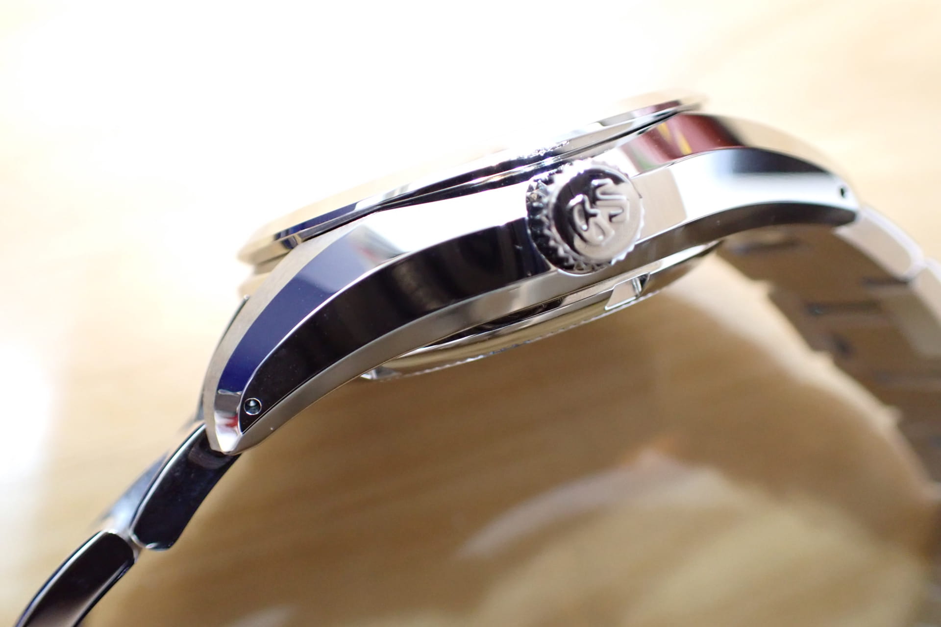 GrandSeiko/グランドセイコー ヘリテージコレクション  Ref.SBGR317　黒文字盤 保護シール付き