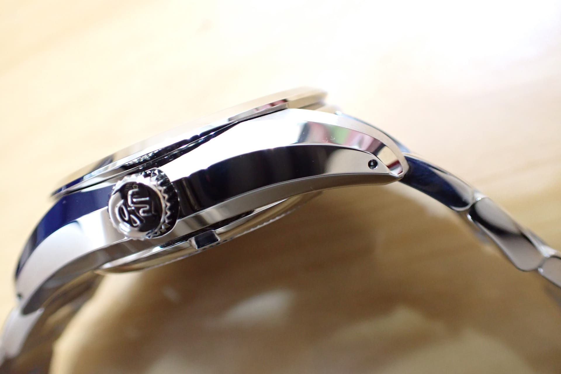 GrandSeiko/グランドセイコー ヘリテージコレクション  Ref.SBGR317　黒文字盤 保護シール付き