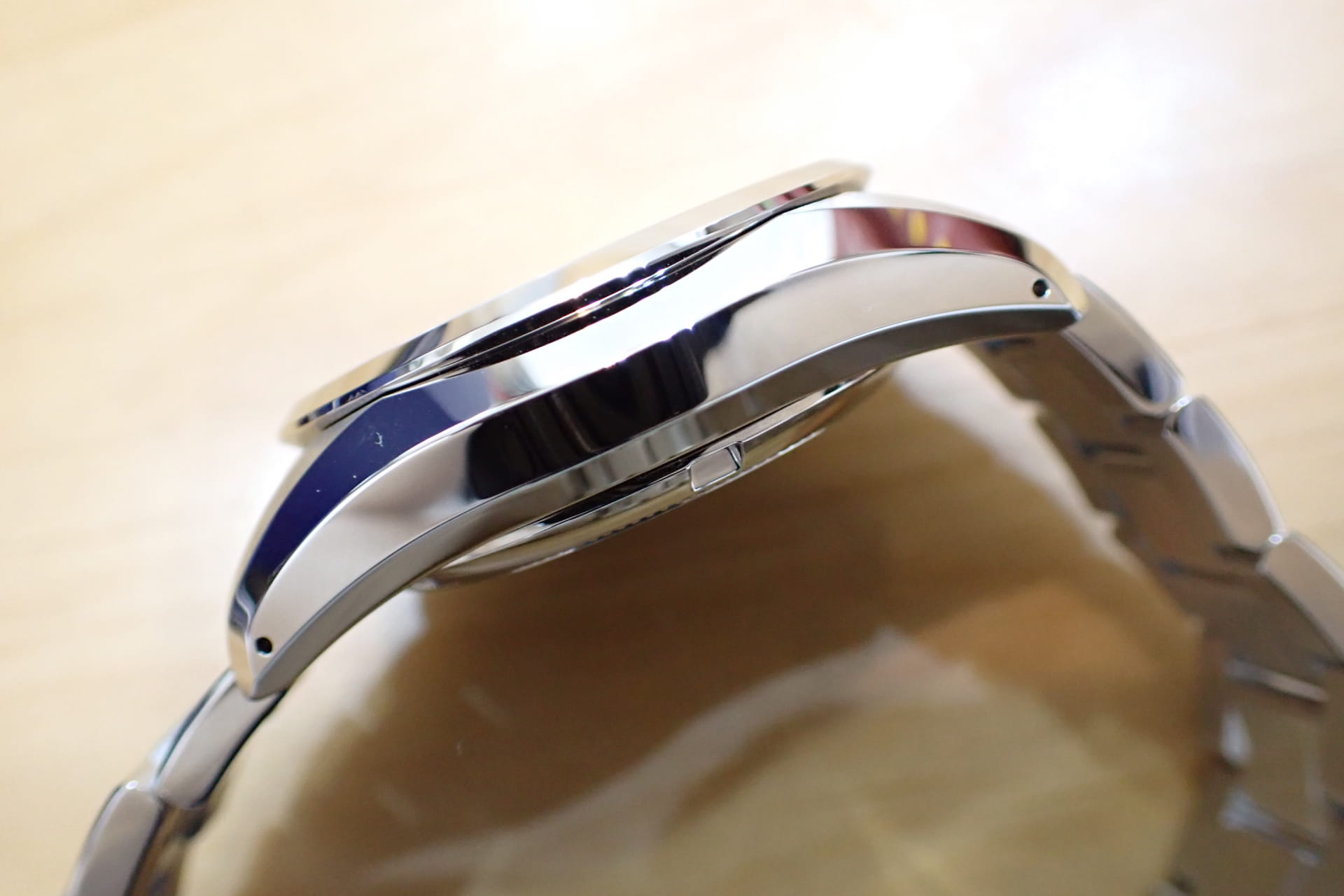 GrandSeiko/グランドセイコー ヘリテージコレクション  Ref.SBGR317　黒文字盤 保護シール付き