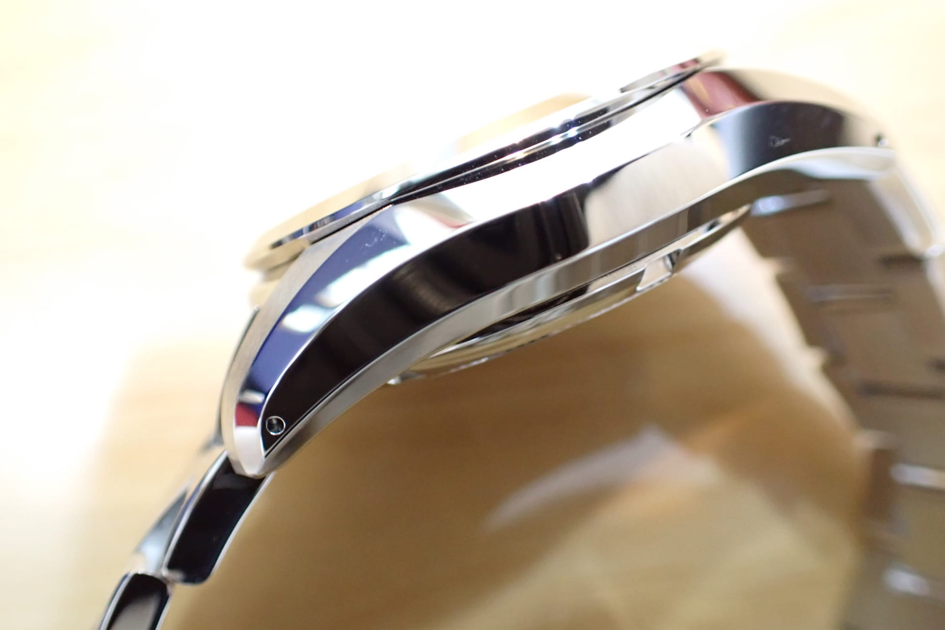 GrandSeiko/グランドセイコー ヘリテージコレクション  Ref.SBGR317　黒文字盤 保護シール付き