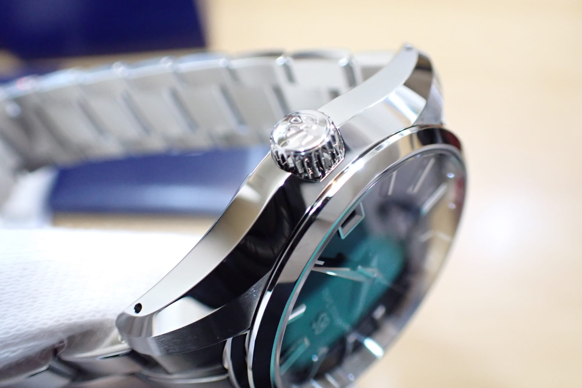 GrandSeiko/グランドセイコー ヘリテージコレクション  Ref.SBGR317　黒文字盤 保護シール付き