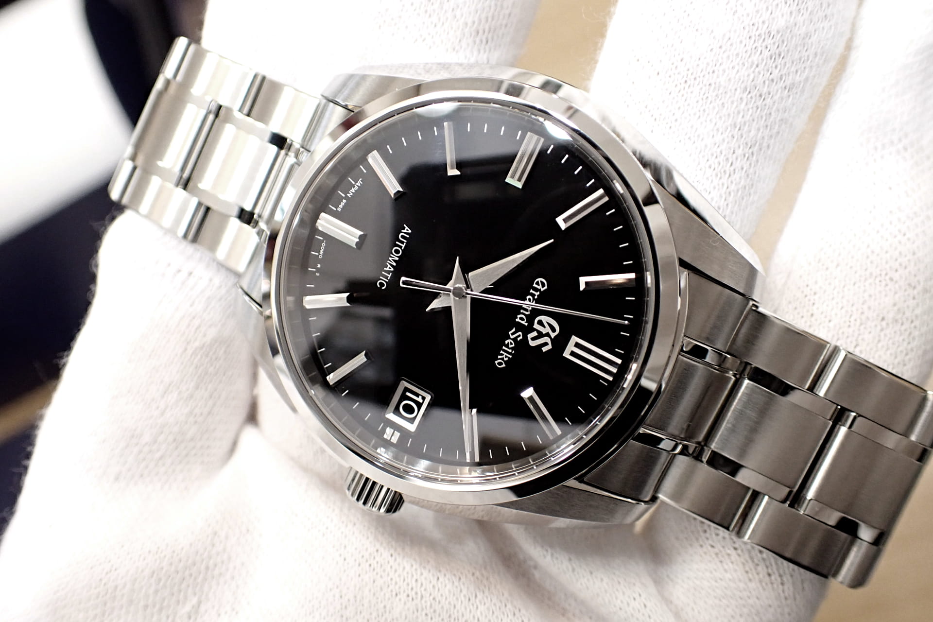 GrandSeiko/グランドセイコー ヘリテージコレクション  Ref.SBGR317　黒文字盤 保護シール付き