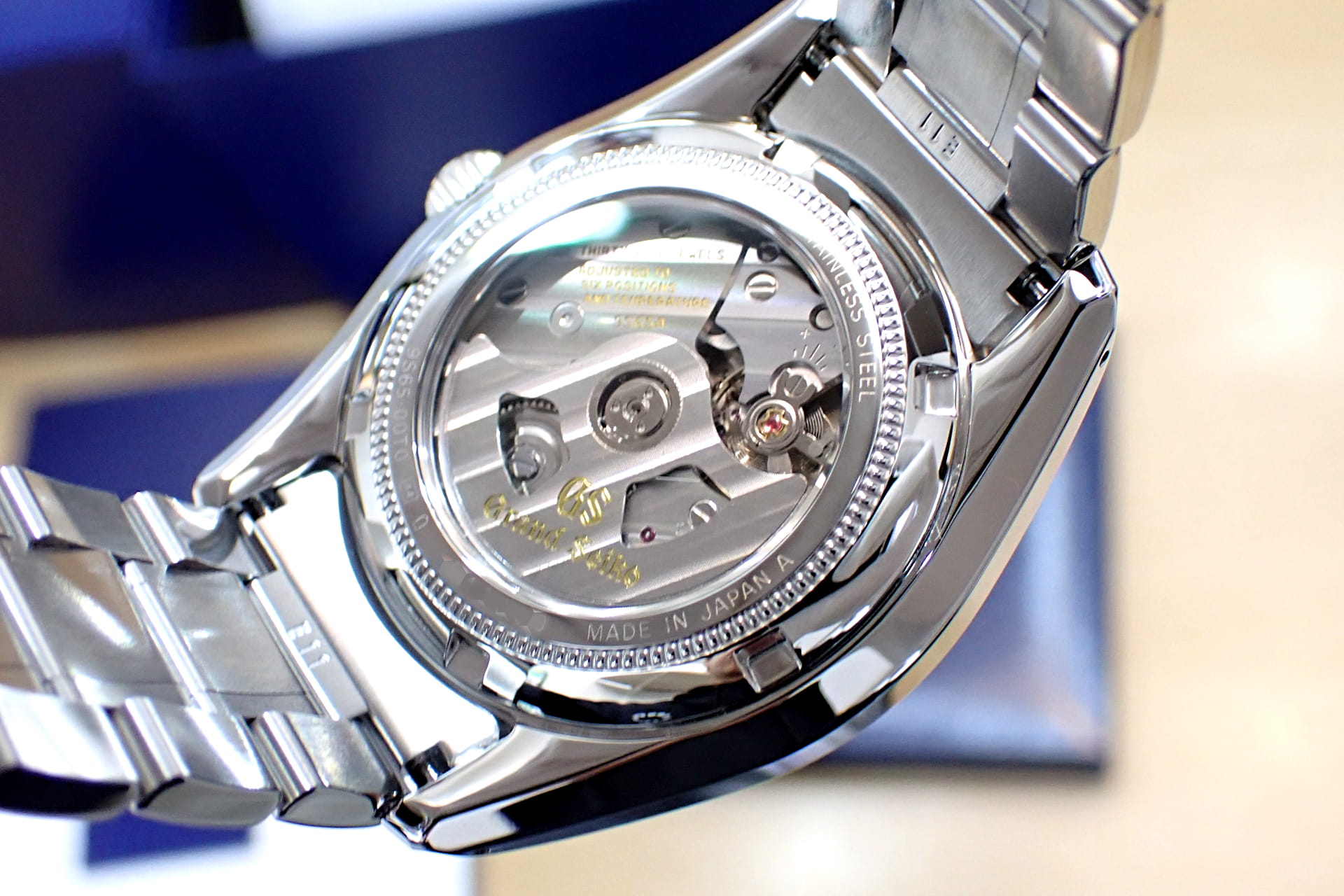 GrandSeiko/グランドセイコー ヘリテージコレクション  Ref.SBGR317　黒文字盤 保護シール付き