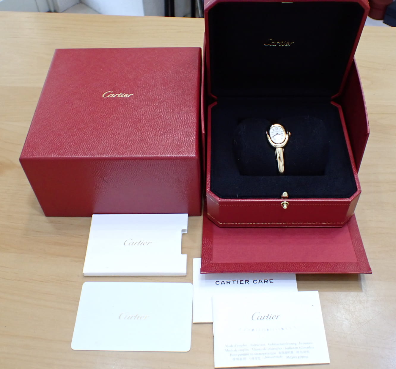 カルティエ/Cartier ベニュワール ミニ 18KYG製 Ref.WGBA0018