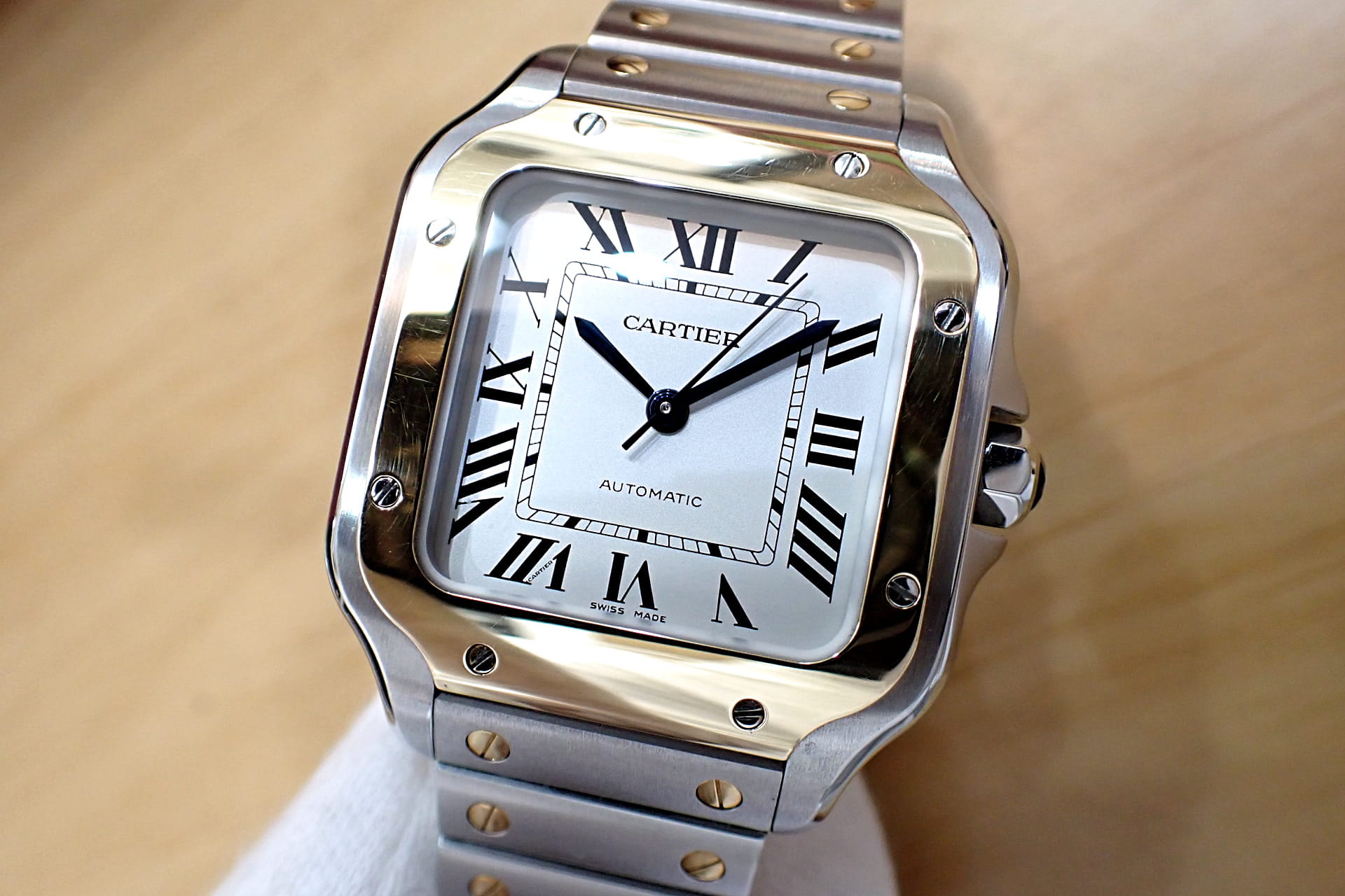 Cartier/カルティエ サントス ドゥ カルティエ MM Ref.W2SA0016　K18/SS コンビ