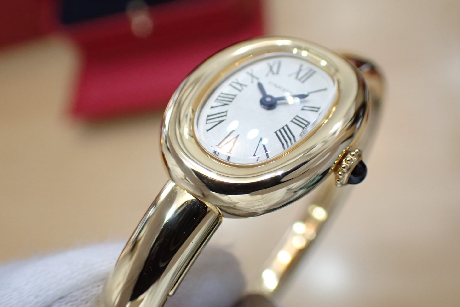 カルティエ/Cartier ベニュワール ミニ 18KYG製 Ref.WGBA0018