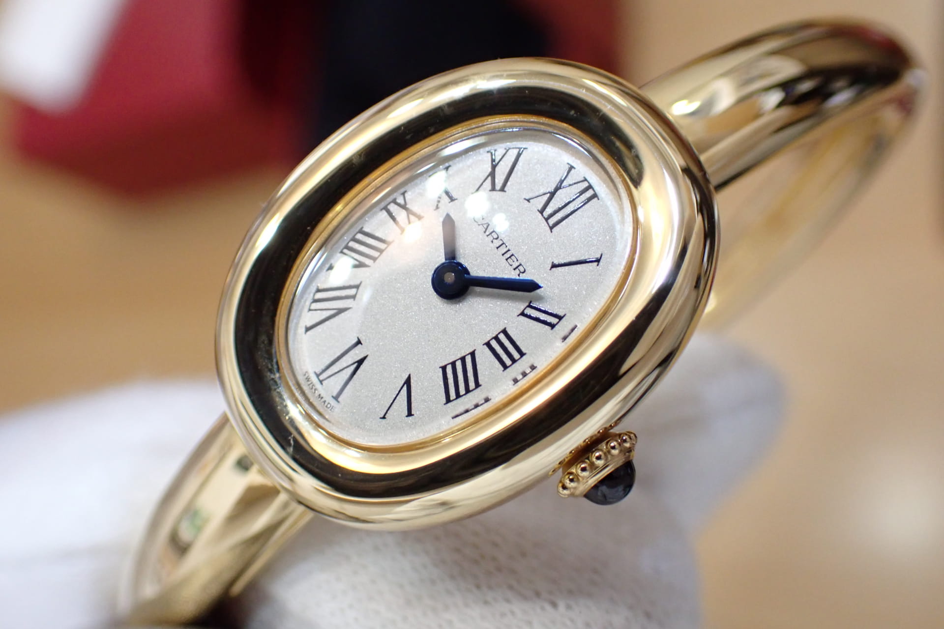 カルティエ/Cartier ベニュワール ミニ 18KYG製 Ref.WGBA0018