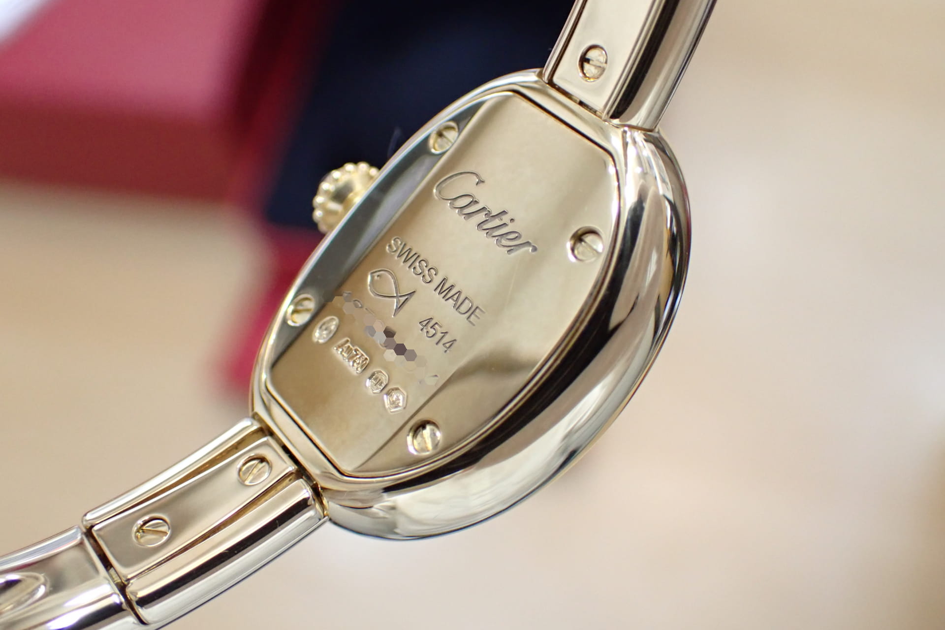 カルティエ/Cartier ベニュワール ミニ 18KYG製 Ref.WGBA0018