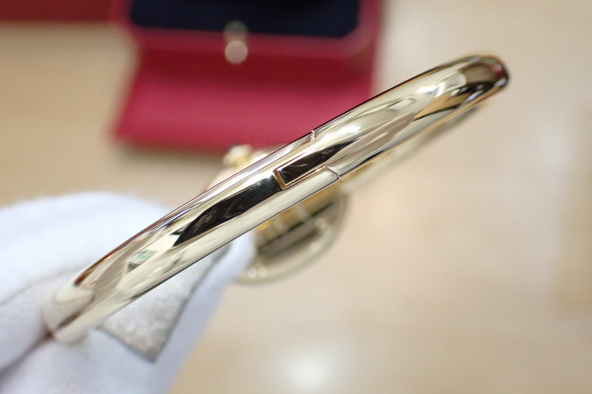 カルティエ/Cartier ベニュワール ミニ 18KYG製 Ref.WGBA0018