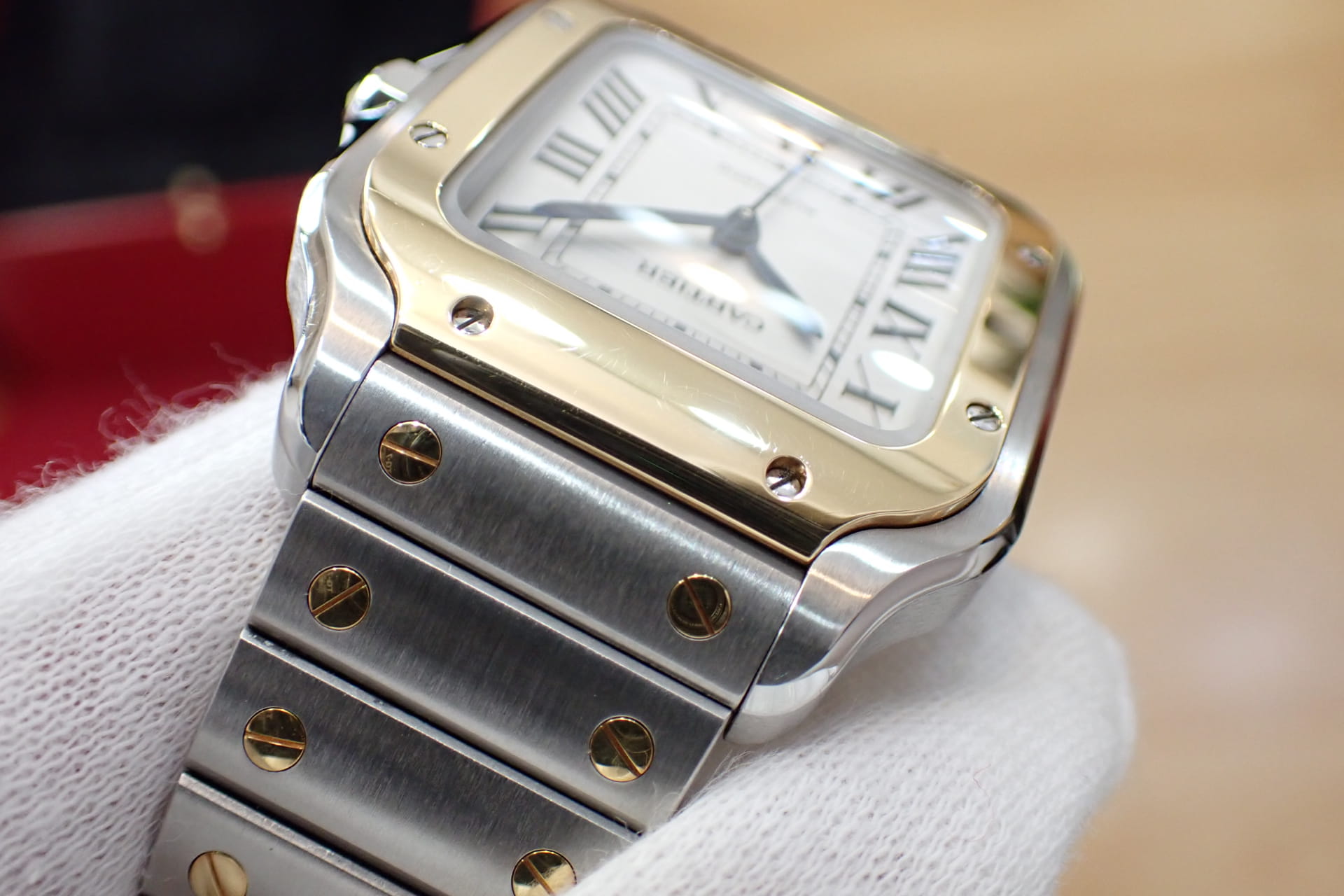 Cartier/カルティエ サントス ドゥ カルティエ MM Ref.W2SA0016　K18/SS コンビ