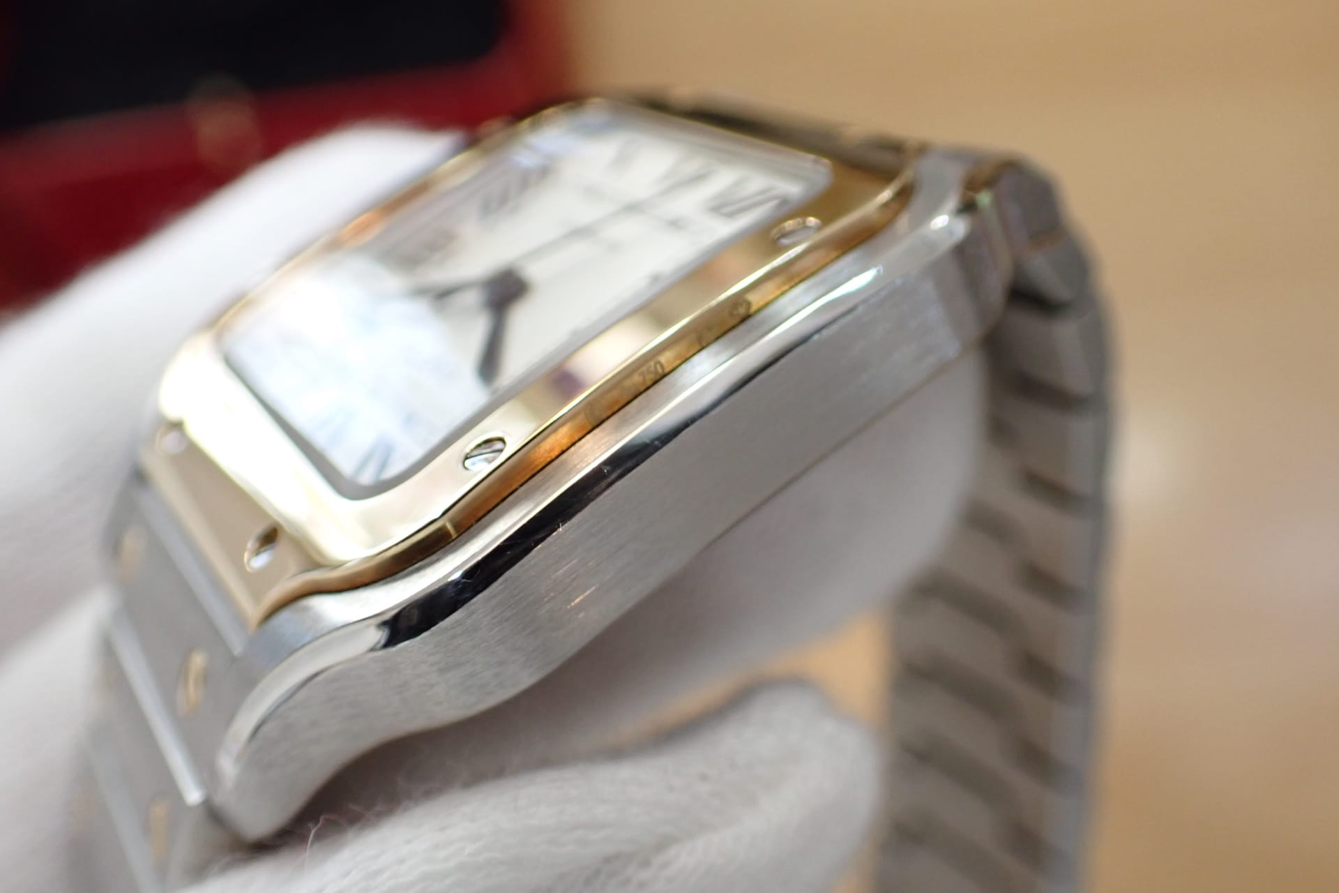 Cartier/カルティエ サントス ドゥ カルティエ MM Ref.W2SA0016　K18/SS コンビ