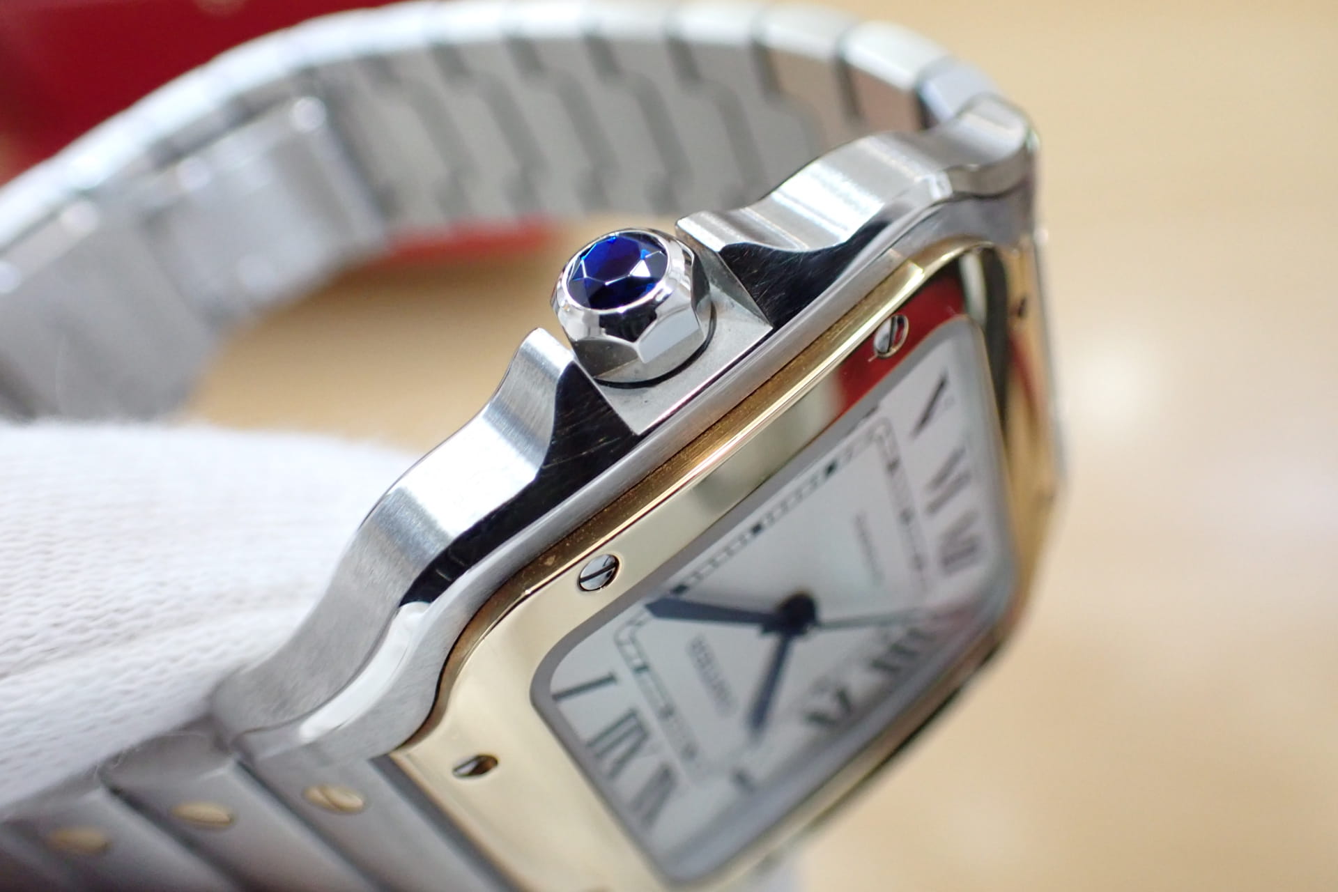 Cartier/カルティエ サントス ドゥ カルティエ MM Ref.W2SA0016　K18/SS コンビ