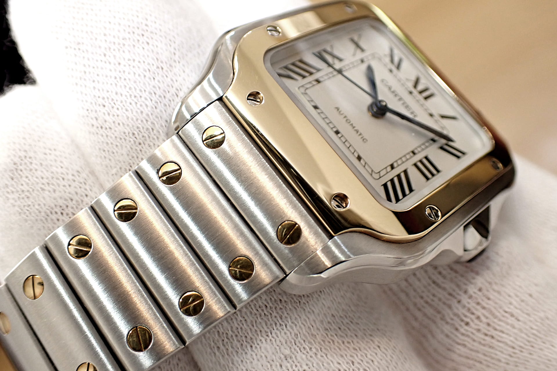 Cartier/カルティエ サントス ドゥ カルティエ MM Ref.W2SA0016　K18/SS コンビ