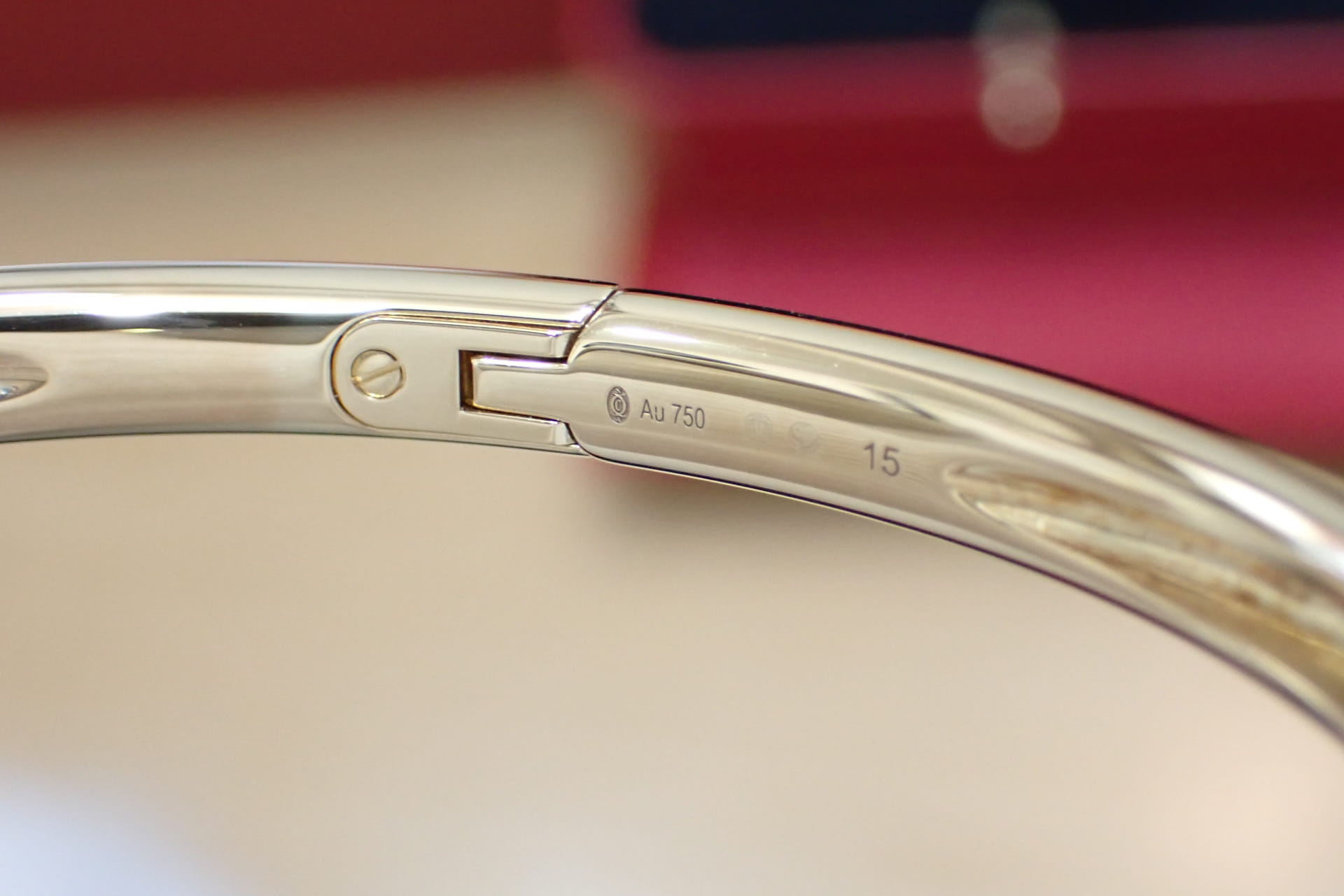 カルティエ/Cartier ベニュワール ミニ 18KYG製 Ref.WGBA0018