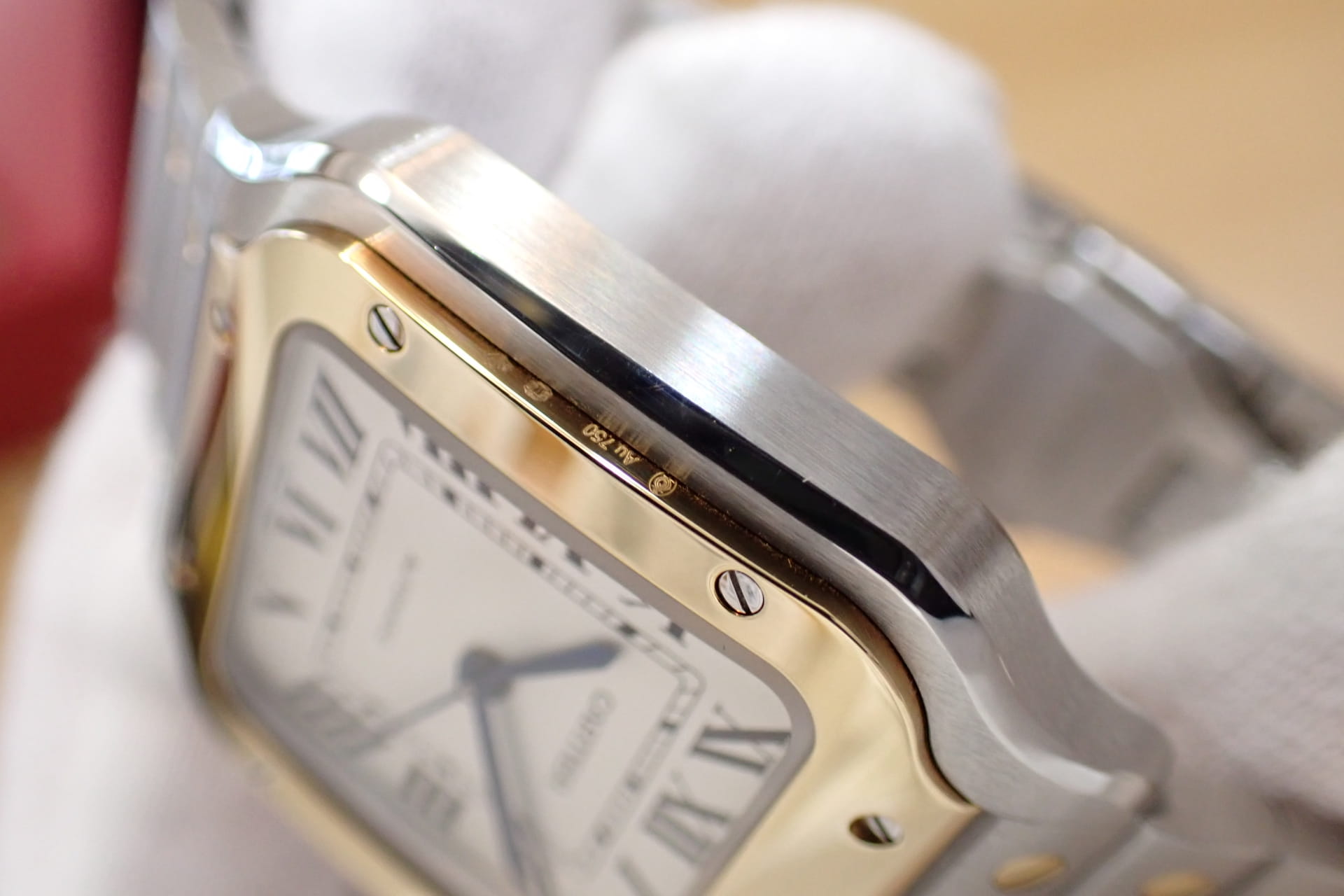 Cartier/カルティエ サントス ドゥ カルティエ MM Ref.W2SA0016　K18/SS コンビ