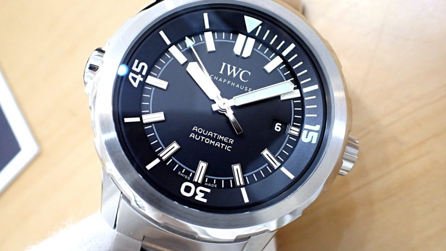 IWC アクアタイマー オートマチック Ref.IW328803 黒文字盤
