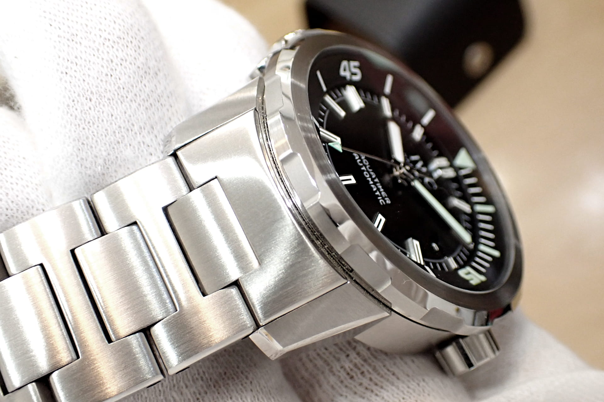 IWC アクアタイマー オートマチック Ref.IW328803 黒文字盤