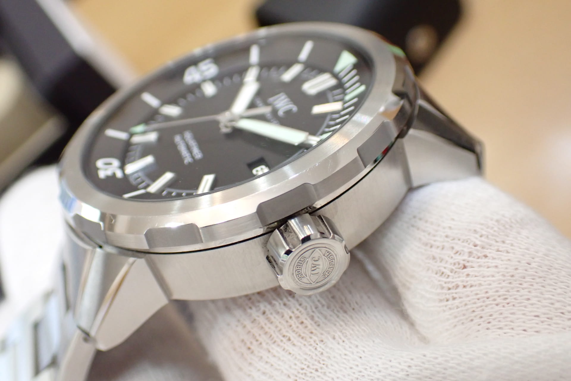 IWC アクアタイマー オートマチック Ref.IW328803 黒文字盤