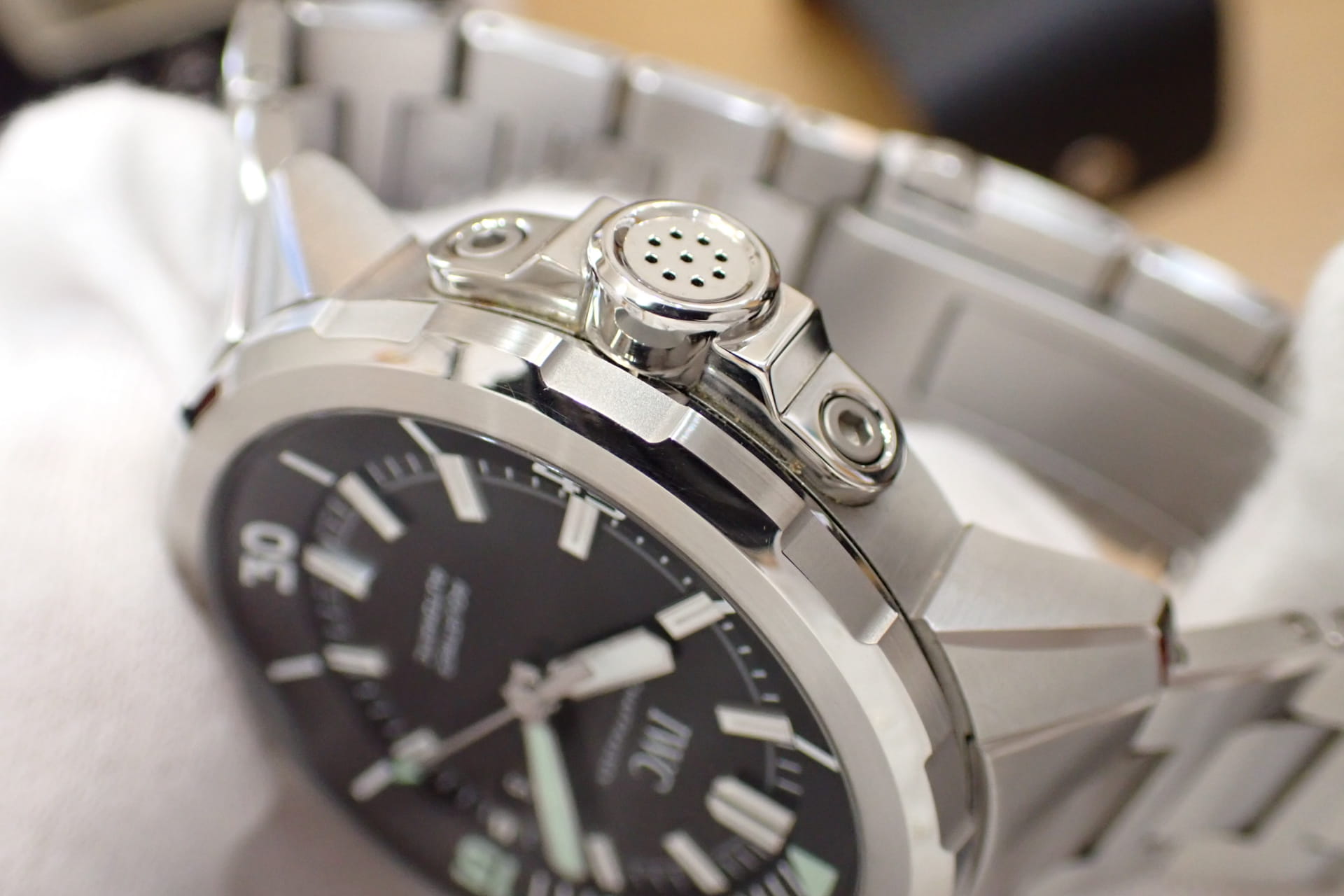 IWC アクアタイマー オートマチック Ref.IW328803 黒文字盤