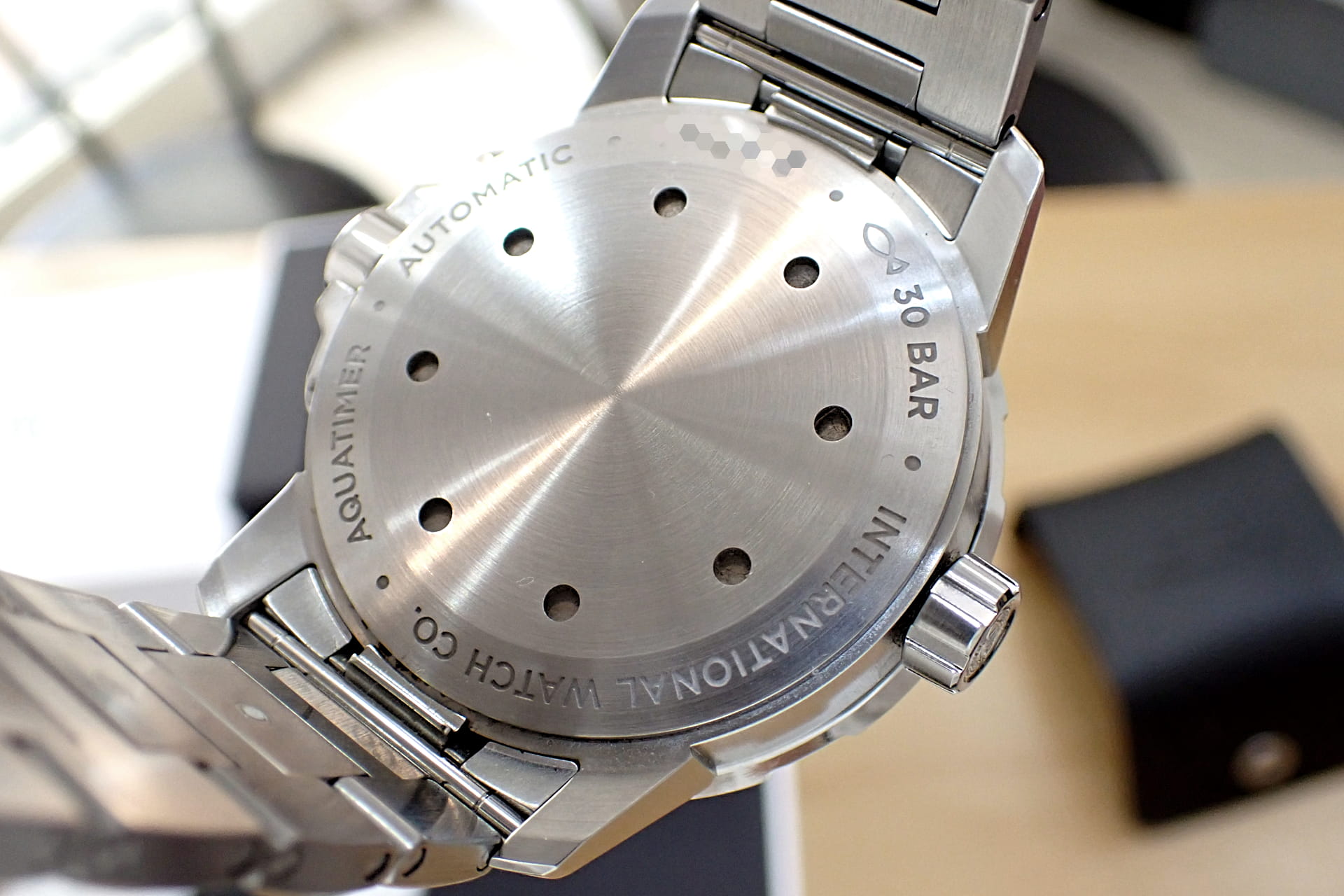 IWC アクアタイマー オートマチック Ref.IW328803 黒文字盤