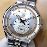 <span class="title">中古品A【TAG HEUER】タグホイヤー  カレラ アストロノマー SS/18KRGコンビ  世界限定500本 Ref.WBX2111.BD0002 ノンポリッシュ/ワンオーナー品　(2025年9月国内正規)</span>