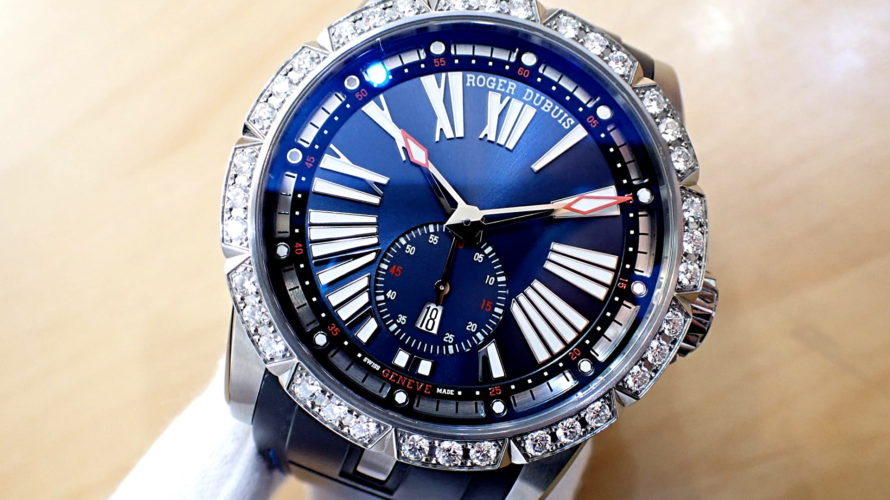 ROGER DUBUIS/ロジェデュブイ  エクスカリバー45 Ref.DBEX0632 チタン製/ダイヤベゼル 世界28本限定 カミネモデル