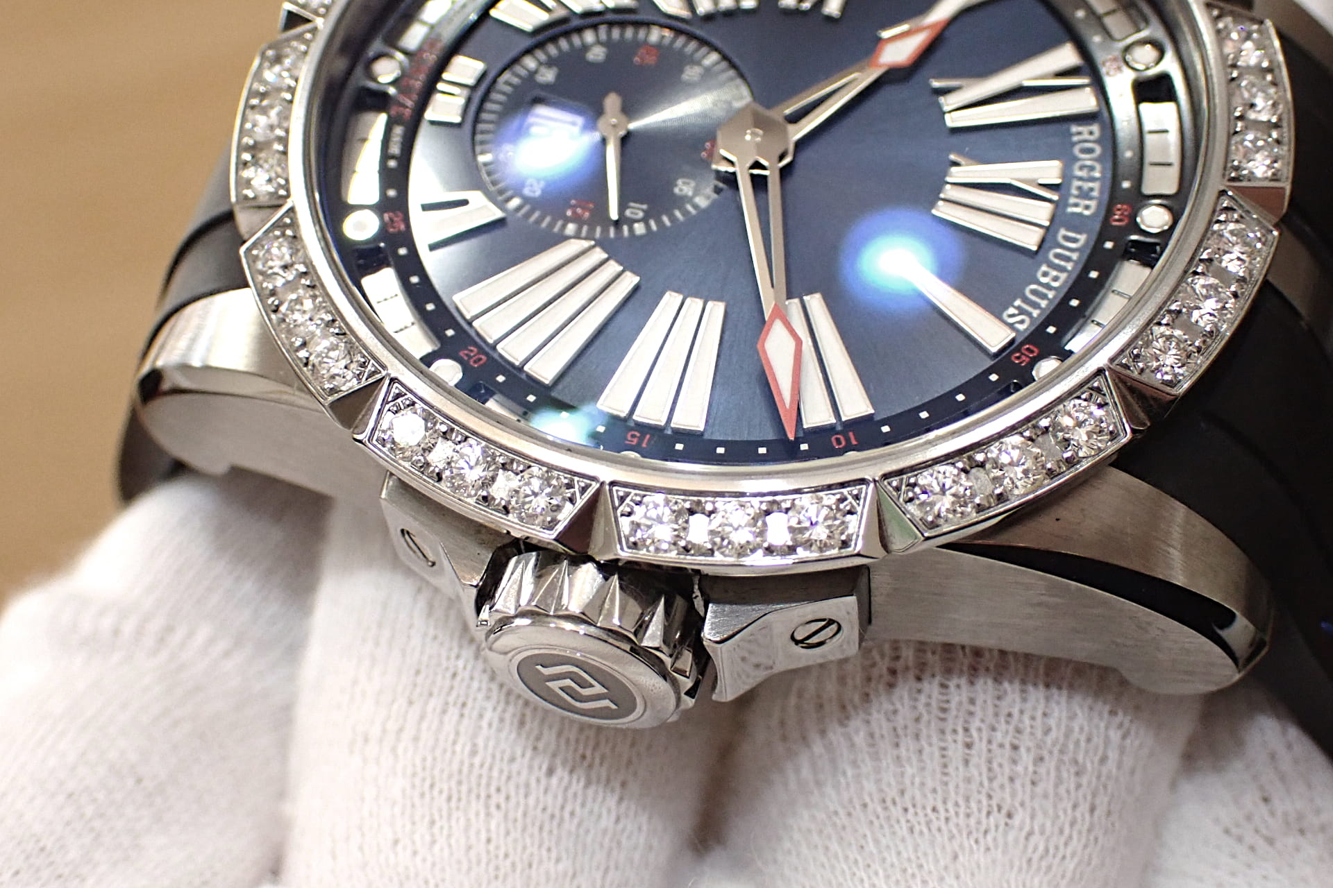 ROGER DUBUIS/ロジェデュブイ  エクスカリバー45 Ref.DBEX0632 チタン製/ダイヤベゼル 世界28本限定 カミネモデル