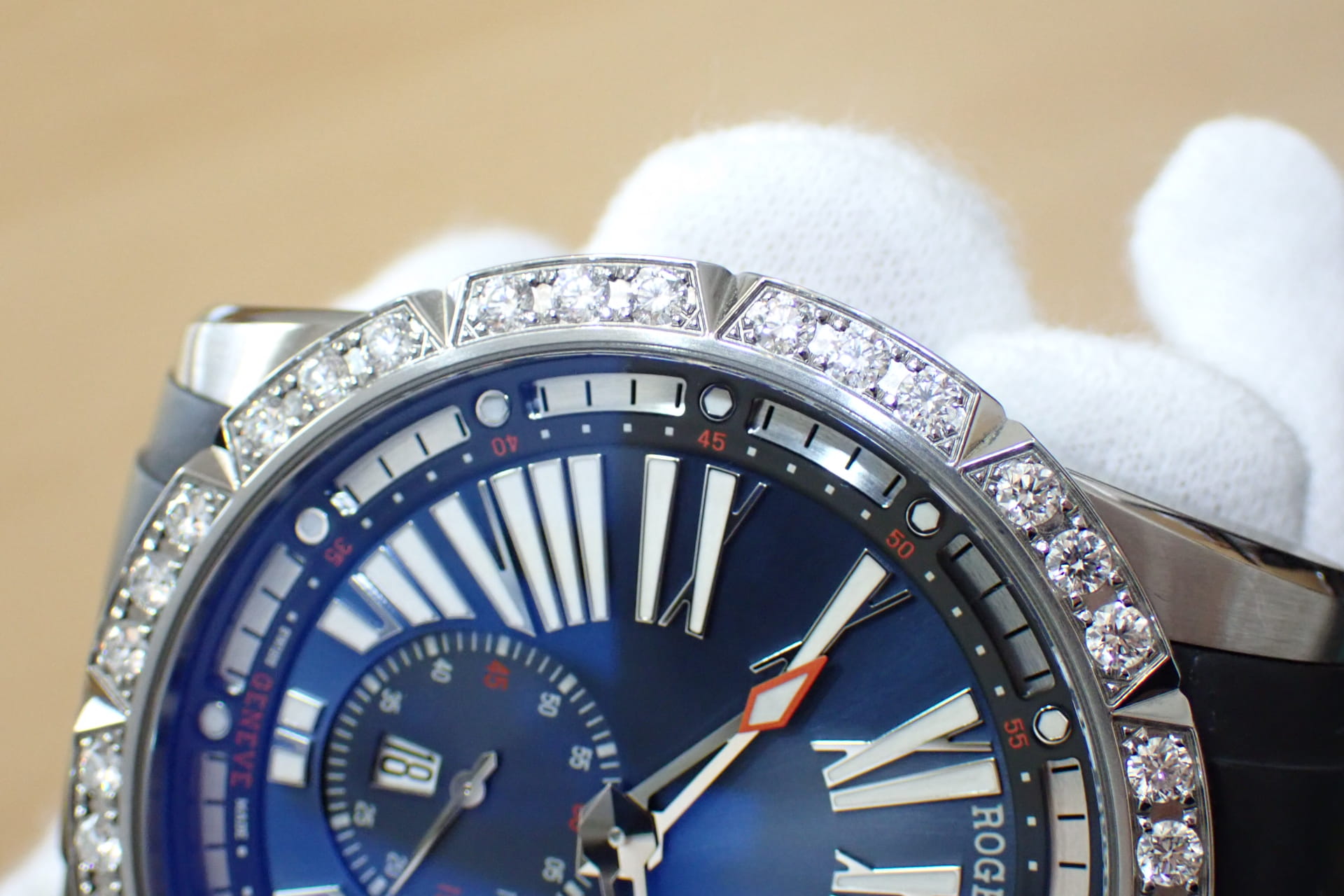 ROGER DUBUIS/ロジェデュブイ  エクスカリバー45 Ref.DBEX0632 チタン製/ダイヤベゼル 世界28本限定 カミネモデル