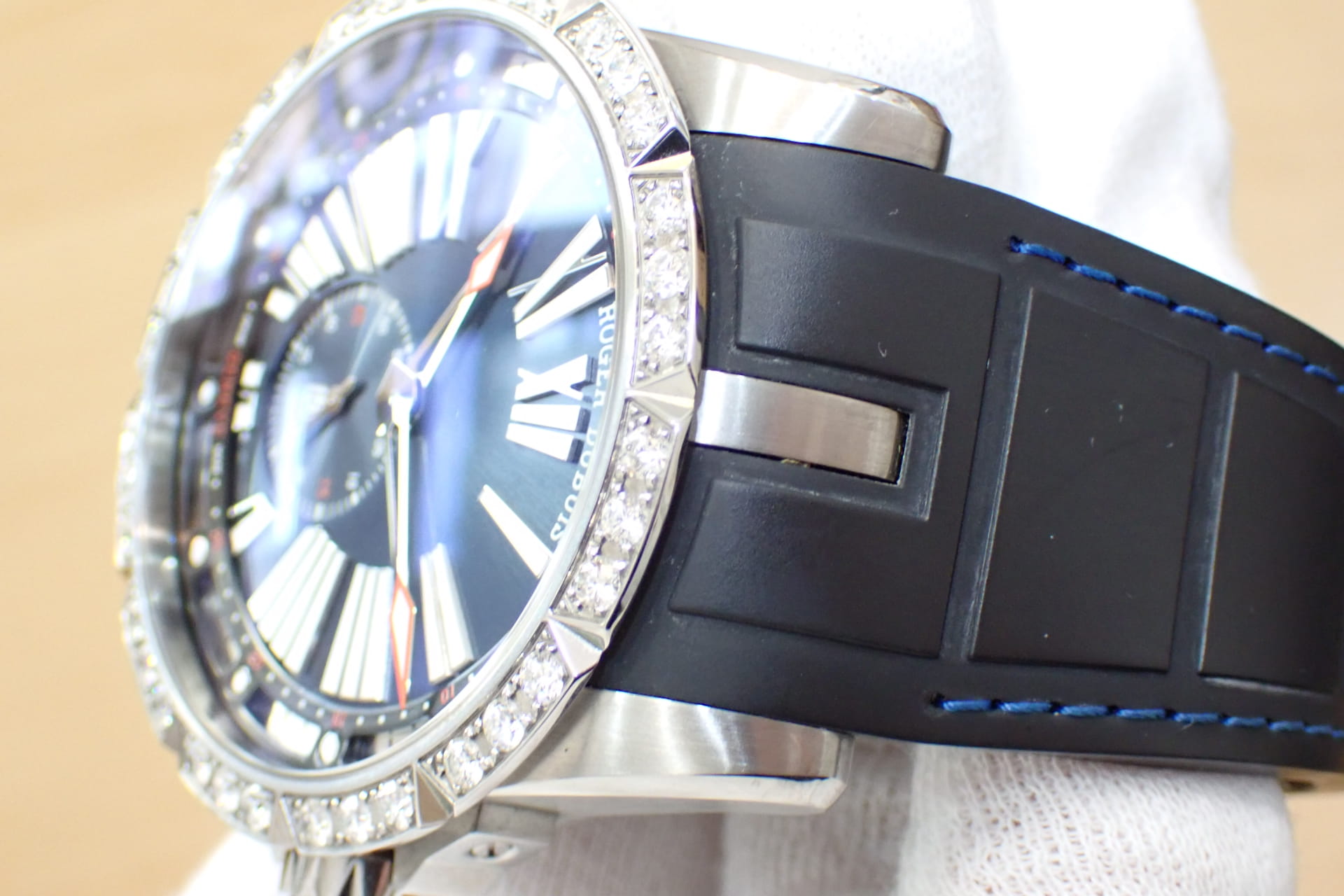 ROGER DUBUIS/ロジェデュブイ  エクスカリバー45 Ref.DBEX0632 チタン製/ダイヤベゼル 世界28本限定 カミネモデル