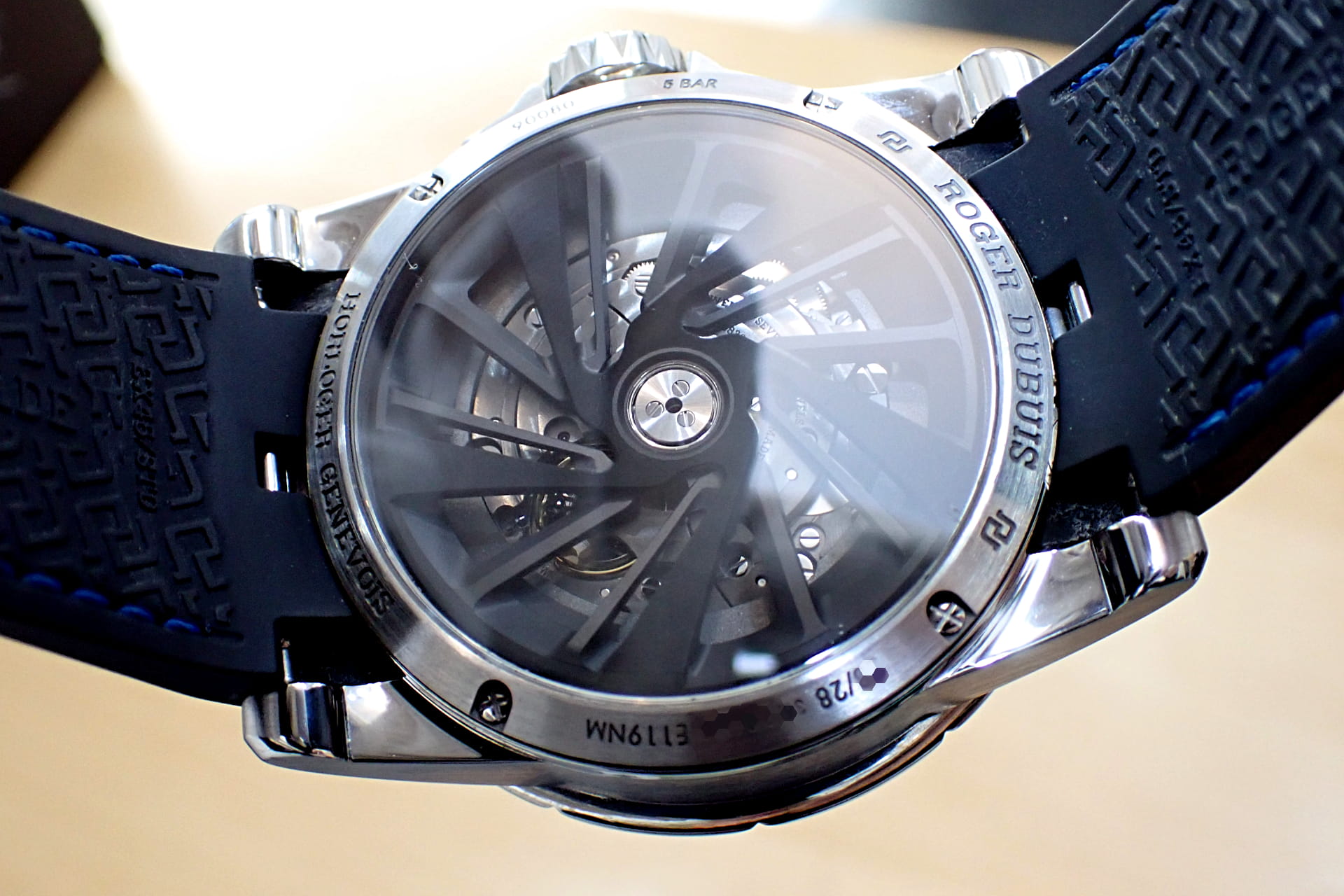 ROGER DUBUIS/ロジェデュブイ  エクスカリバー45 Ref.DBEX0632 チタン製/ダイヤベゼル 世界28本限定 カミネモデル