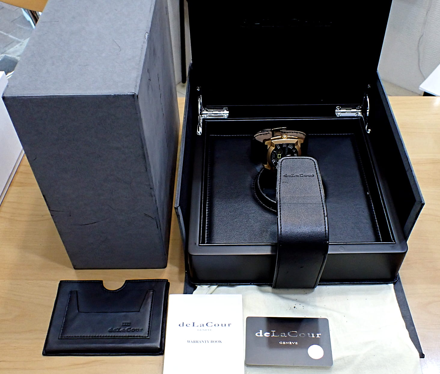 ドゥラクール/deLaCour サクラ グランドリザーブ シリーズ2 18KPG製 世界限定90本　Ref.WAPG0199