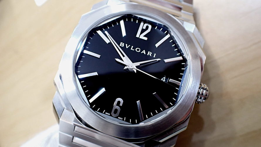 BVLGARI/ブルガリ オクト ローマ Ref.102704(OC41BSSD) 黒文字盤