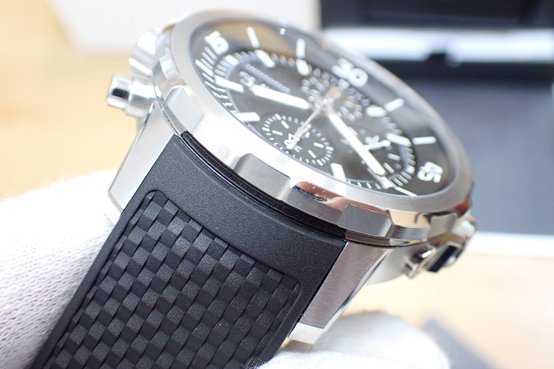 IWC アクアタイマー オートマチック クロノグラフ Ref.IW376803 黒文字盤