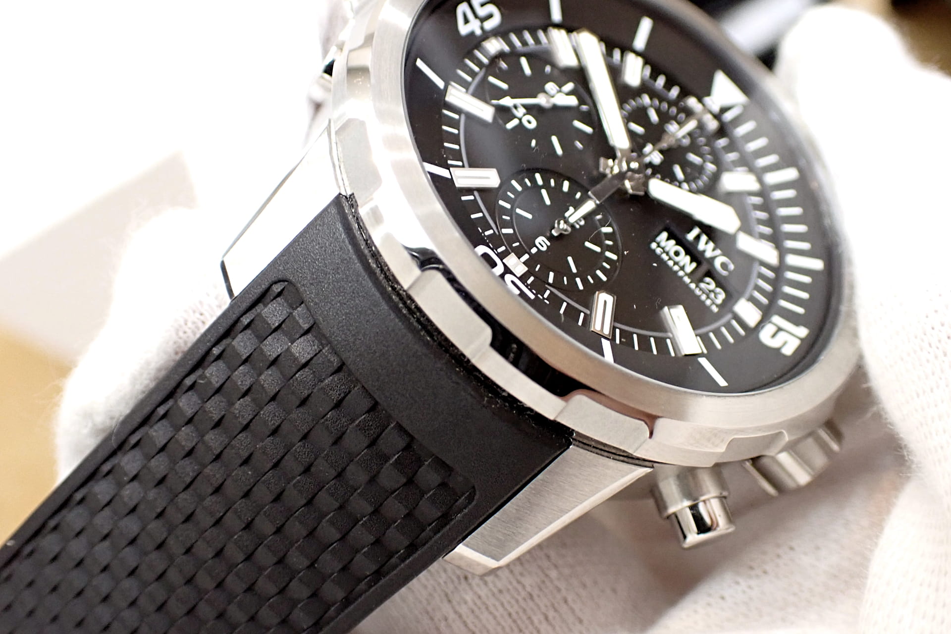 IWC アクアタイマー オートマチック クロノグラフ Ref.IW376803 黒文字盤