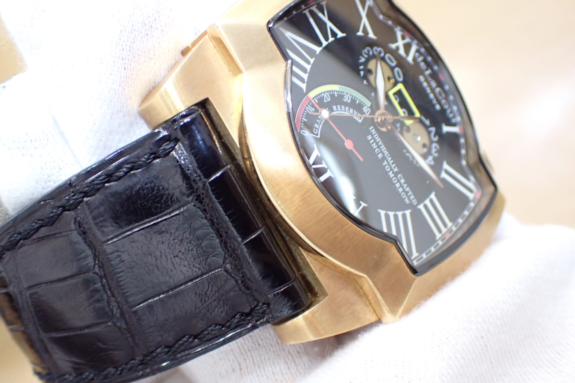 ドゥラクール/deLaCour サクラ グランドリザーブ シリーズ2 18KPG製 世界限定90本　Ref.WAPG0199