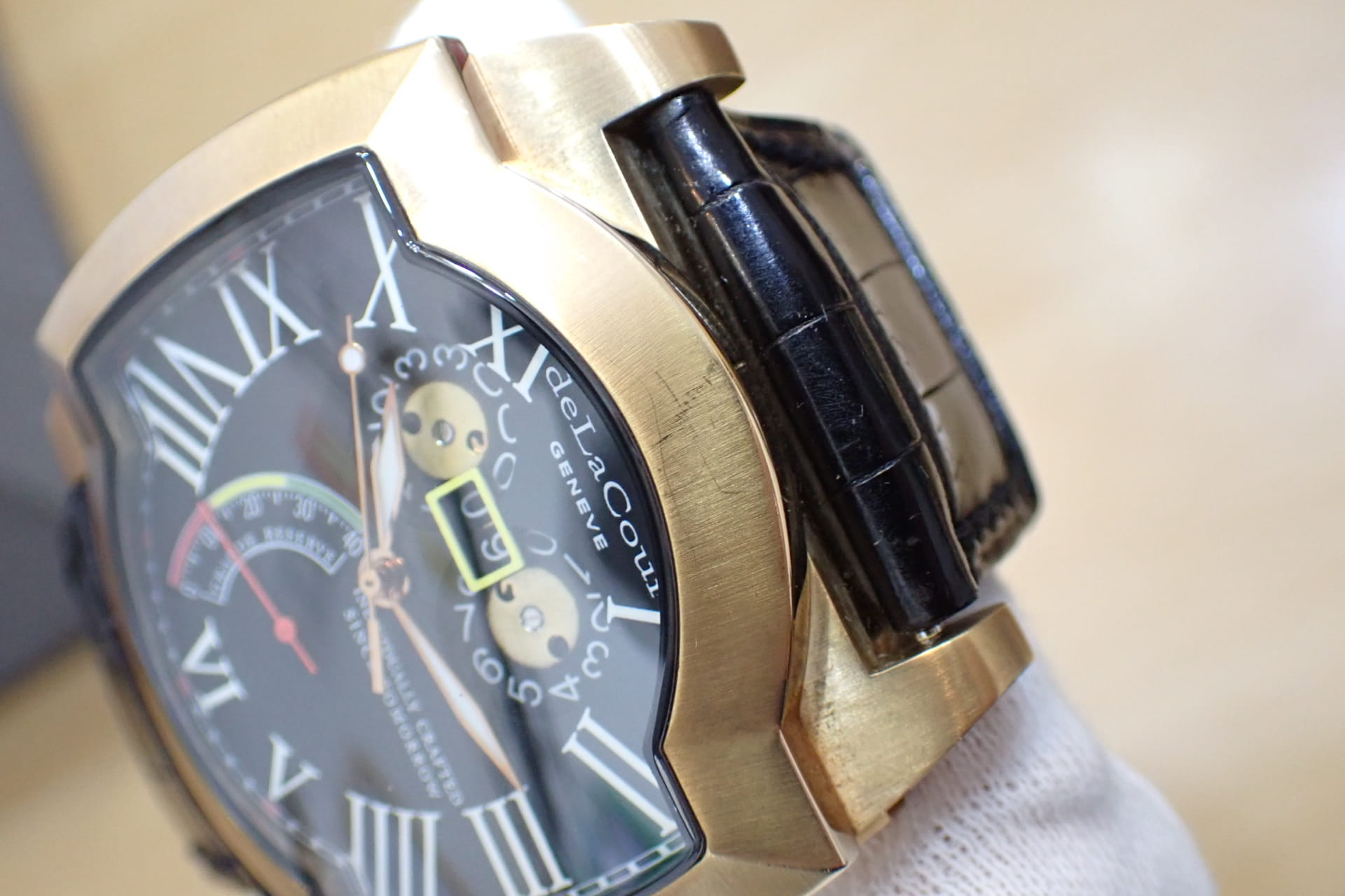 ドゥラクール/deLaCour サクラ グランドリザーブ シリーズ2 18KPG製 世界限定90本　Ref.WAPG0199